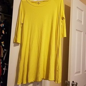 Yellow tunic